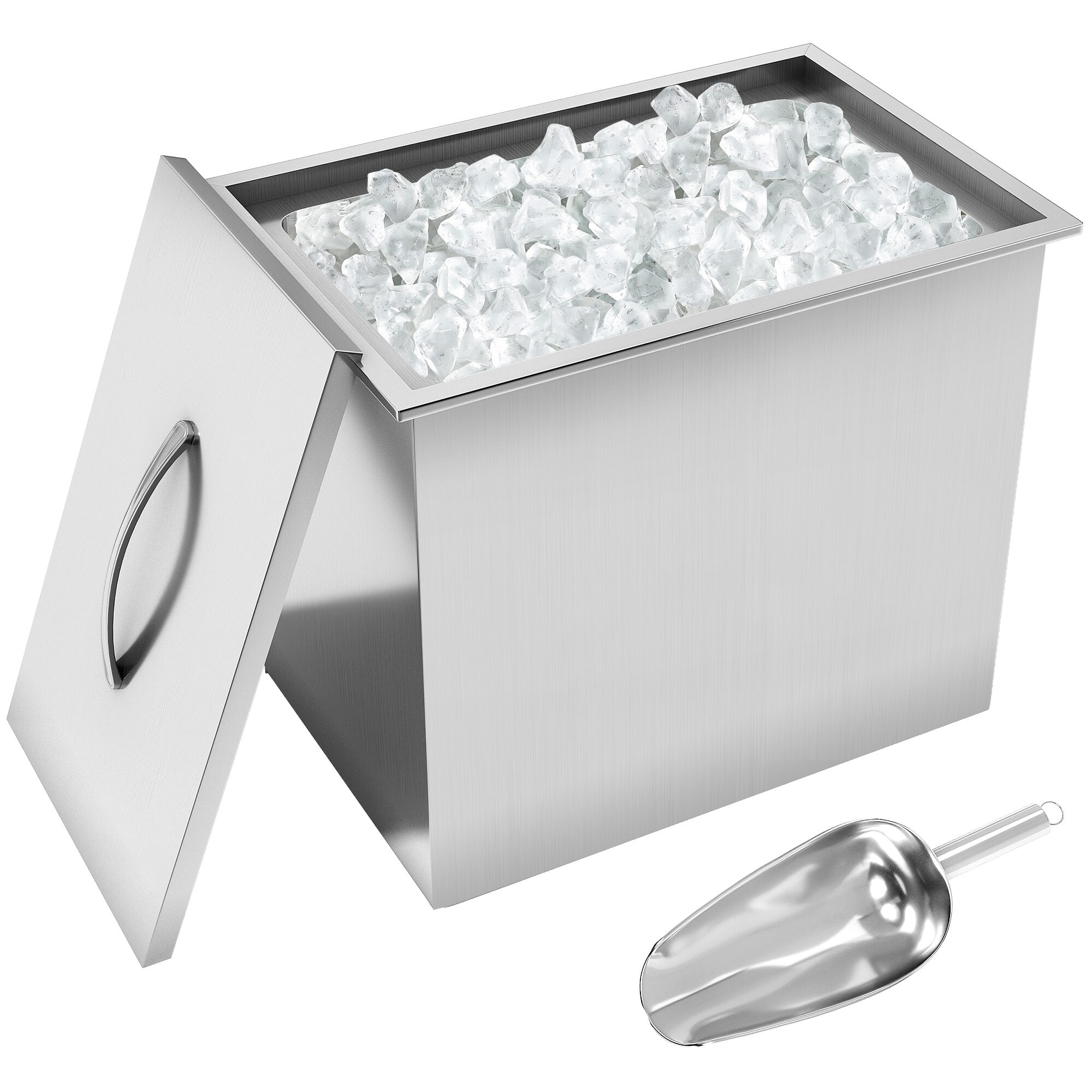 Drop in ice best sale bucket
