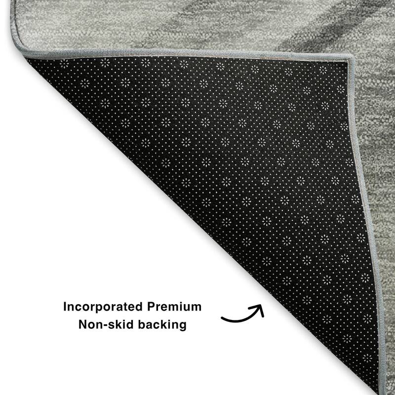 Premium Washable Super Soft Striped Abstract Mayfield Rug