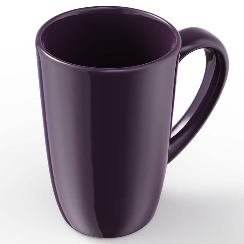 Omniware Teaz Cafe 18 oz Mug with Matte Finish - 3.5" D x 7.75" H