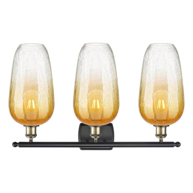 Innovations Lighting Endless Possibilities Ballston - Brookhaven Flute - 3 Light 27" Bath Vanity Light