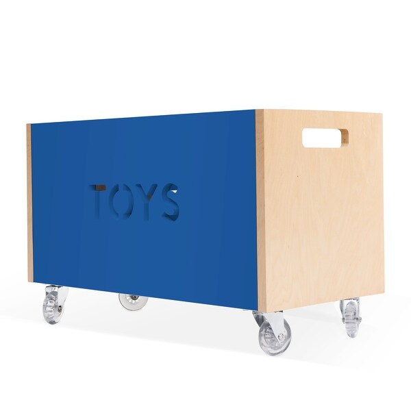 baby blue toy box