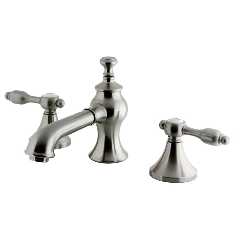 Kingston Brass Tudor Widespread Bathroom Faucet - Includes Metal