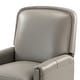 preview thumbnail 70 of 96, Gladis Modern Retro Genuine Leather Recliner with Nailhead Trim Set of 2 by HULALA HOME
