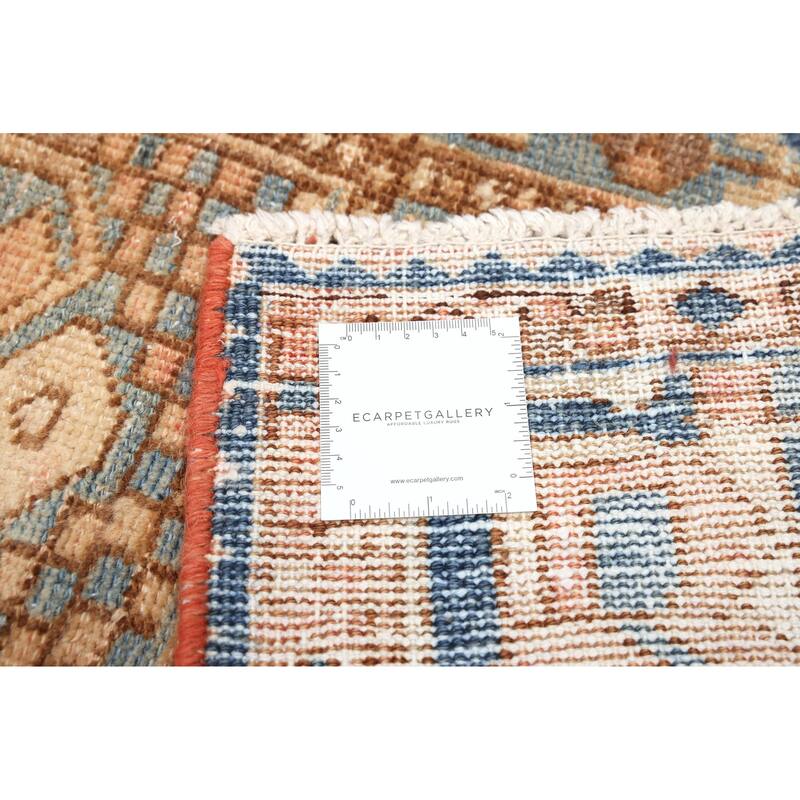 ECARPETGALLERY Hand-knotted Antalya Vintage Copper Wool Rug - 6'8 x 10'0