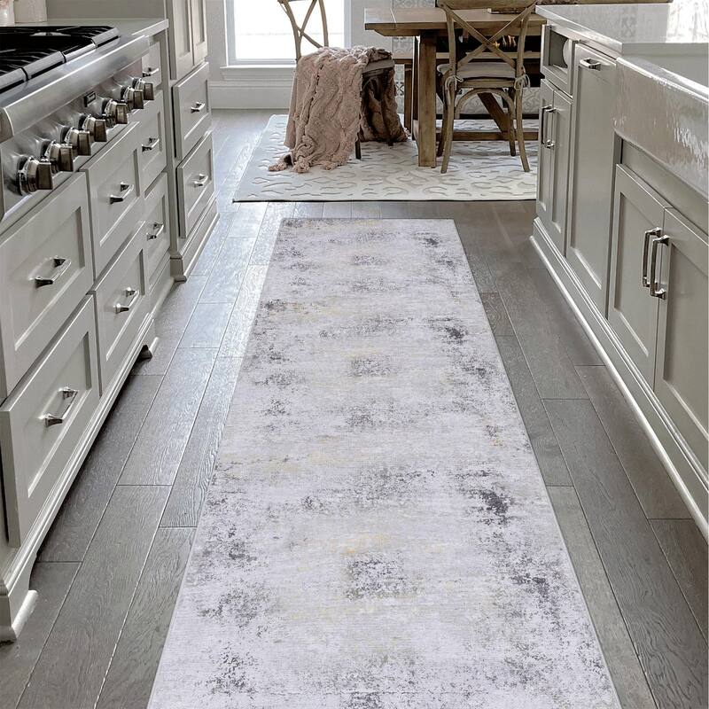 Modern Stylish Multi-Color Washable Rug