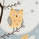 preview thumbnail 8 of 8, Lambs & Ivy Sierra Sky Blue/Gray Woodland Nursery 3-Piece Baby Crib Bedding Set
