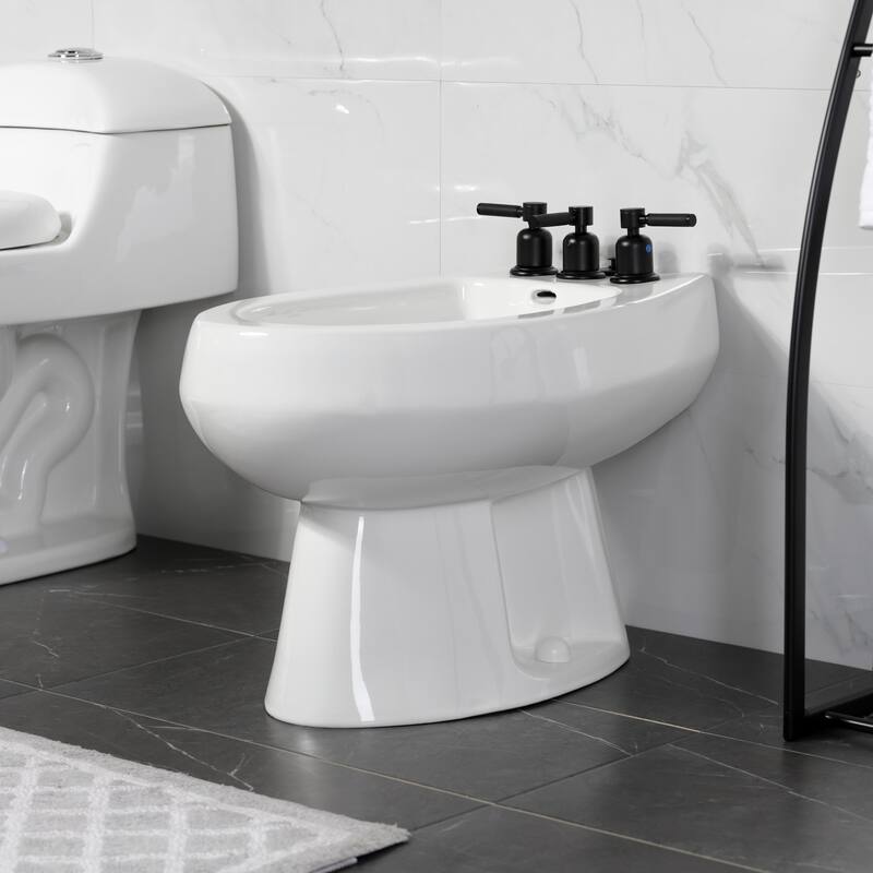 Legacy Three-Handle Deck Mount Bidet Faucet