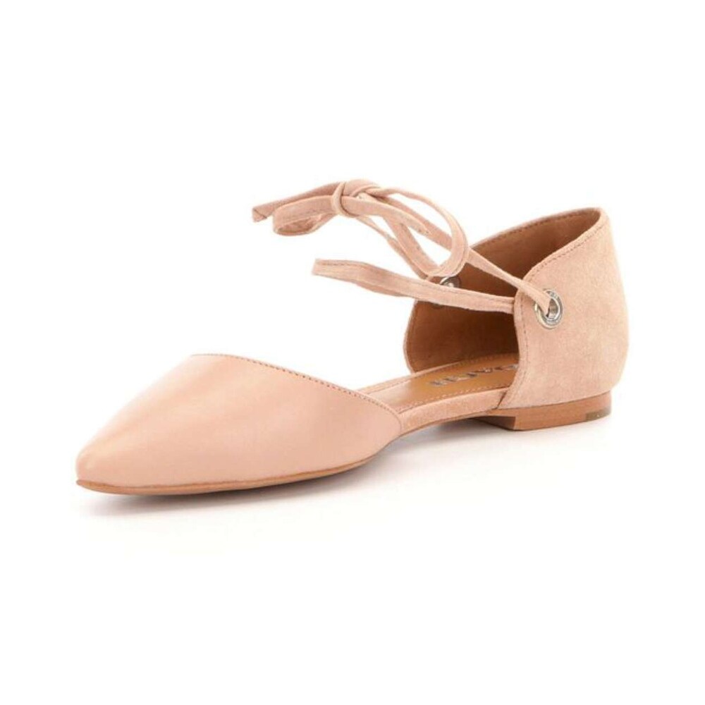 coach suede flats