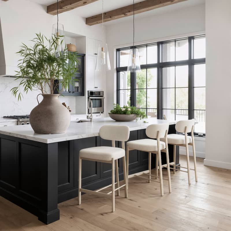 Aurea Counter Stool Light Gray