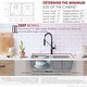 preview thumbnail 11 of 12, STYLISH Dual Mount 31" Double-Bowl Stainless Steel Kitchen Sink with Grids and Strainers S-401G - 31" x 18" x 9"
