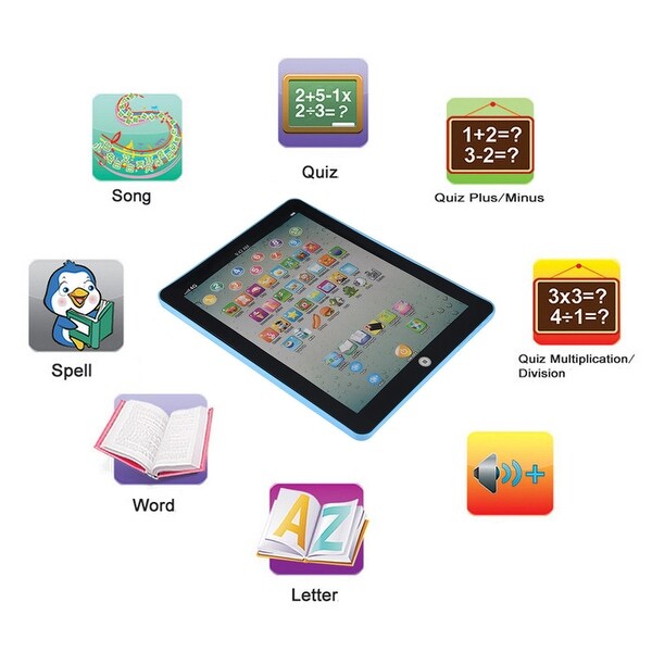 New Version English Language Educational Tablets Study Learning