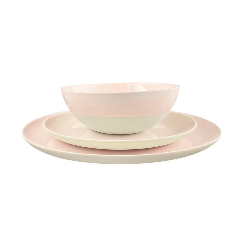 Shell Bisque 3-Piece Place Setting