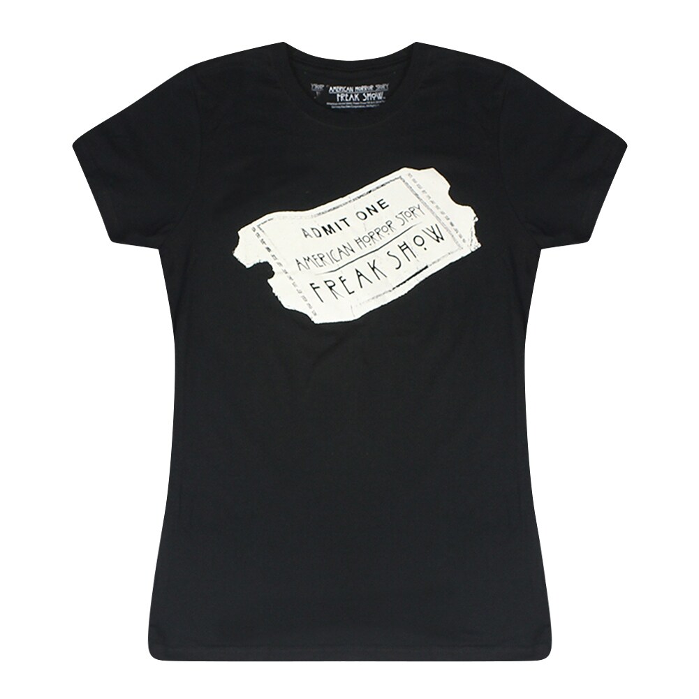 Shop American Horror Story Freak Show Ticket Black T Shirt Free Shipping On Orders Over 45 Overstock 17064236
