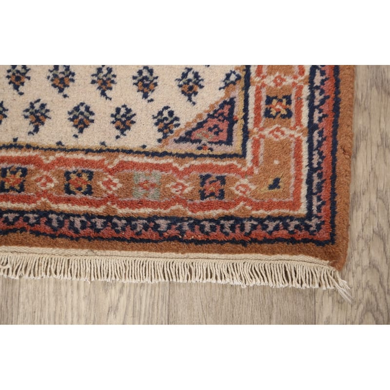 Paisley Botemir Oriental Boteh Area Rug Wool Handmade Carpet - 1'11" x 3'1"