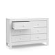 preview thumbnail 36 of 49, Graco Noah 6 Drawer Double Dresser