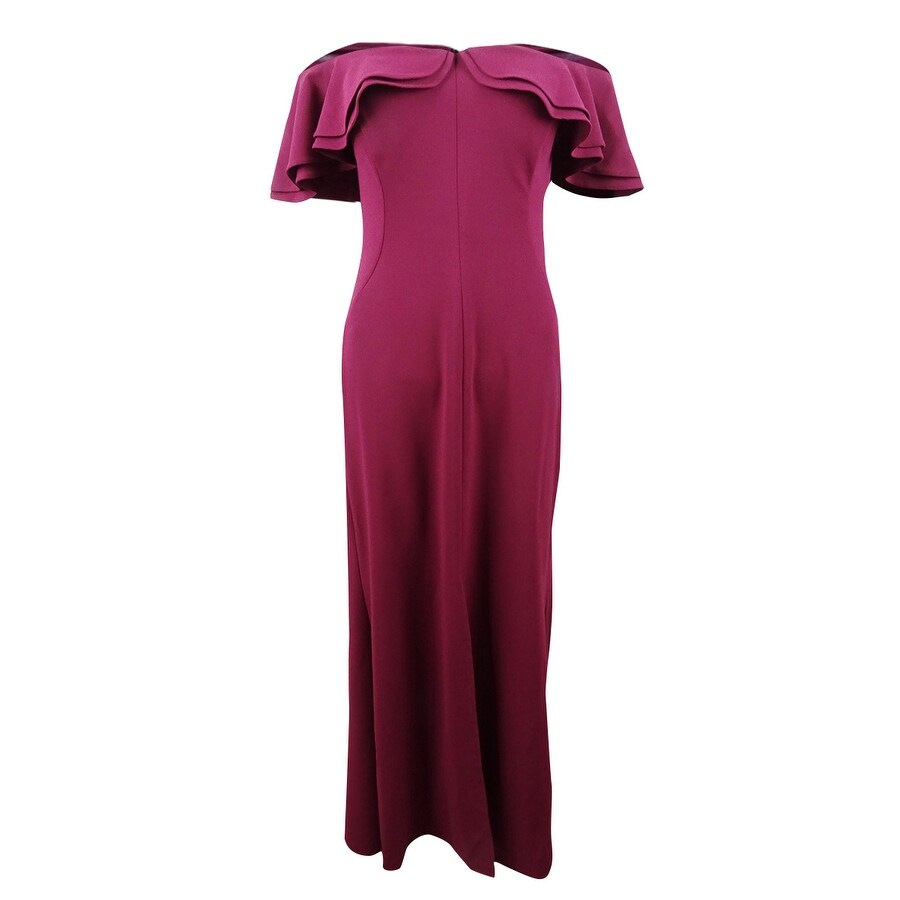 nightway off the shoulder gown