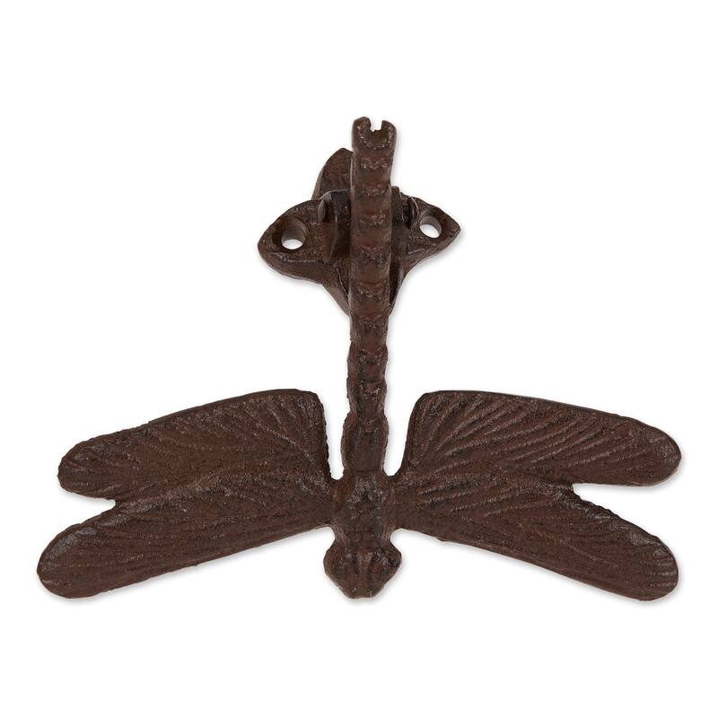 DII Cast Iron Door Knocker - Dragonfly