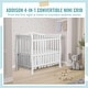 preview thumbnail 6 of 4, Dream On Me Naples 4-in-1 Convertible Mini Crib