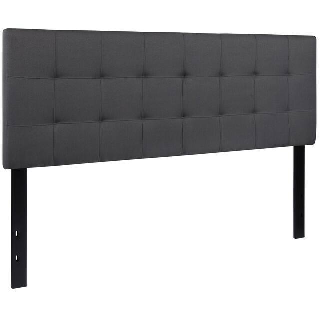 Quilted Button-tufted Padded Upholstered Headboard