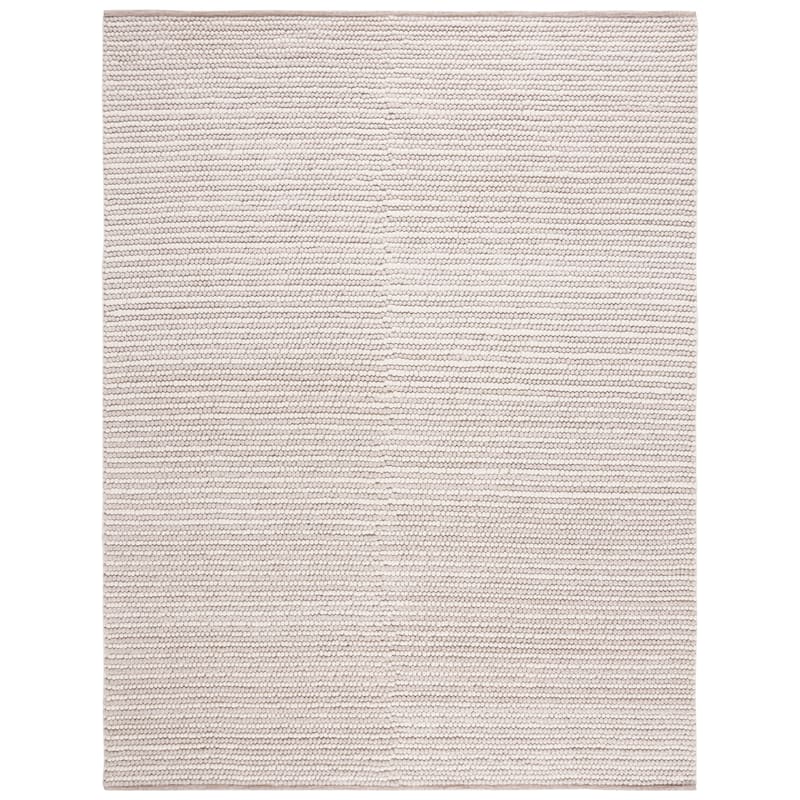 Martha Stewart by SAFAVIEH, Handmade Lisaveta Modern Wool Rug - 8' x 10' - Ivory/Beige