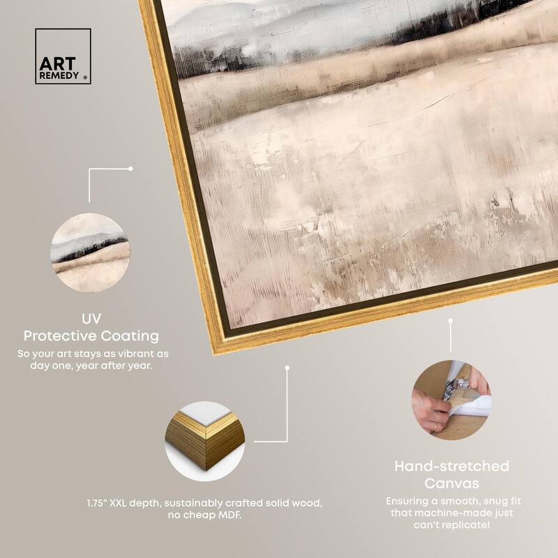 Distant Hills I Canvas by Art Remedy
