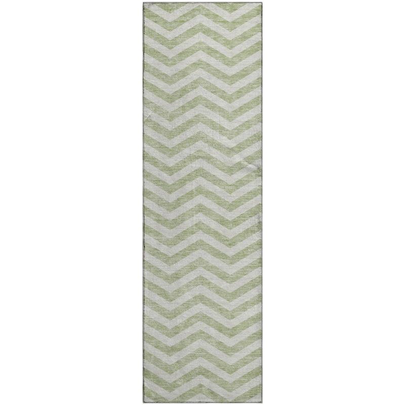 Premium Washable Super Soft Modern Chevron Mayfield Rug