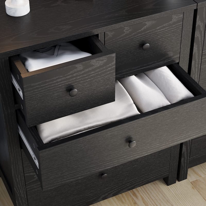 5 Drawer Dresser with Deep Space,Storage Cabinet