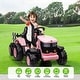 preview thumbnail 13 of 25, Kids Ride on Tractor with Detachable Trailer and Remote Control