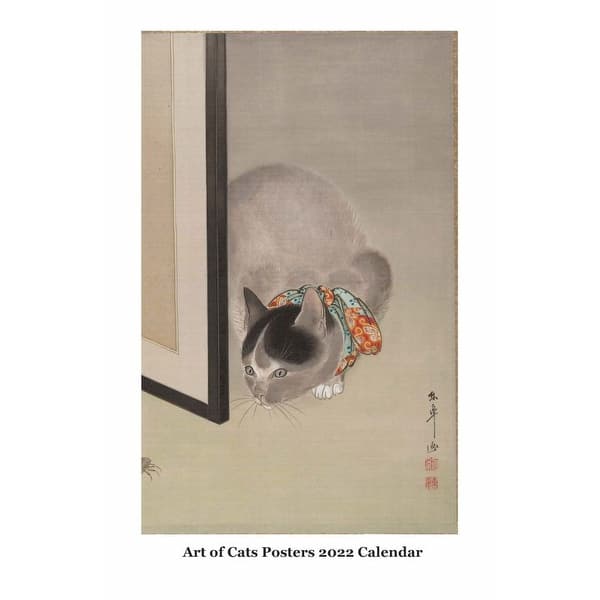 Cats In Art Wall Calendar