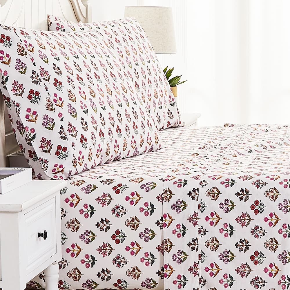 Garden House Cotton Bed Collection (Sheet Set And Duvet Set)