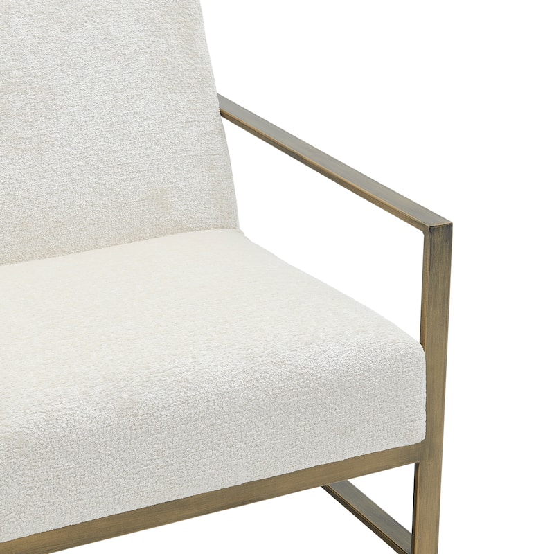 NPD Furniture Francis Fabric Accent Arm Chair