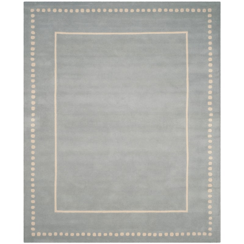 SAFAVIEH Handmade Bella Alverta Dotted Border Wool Rug