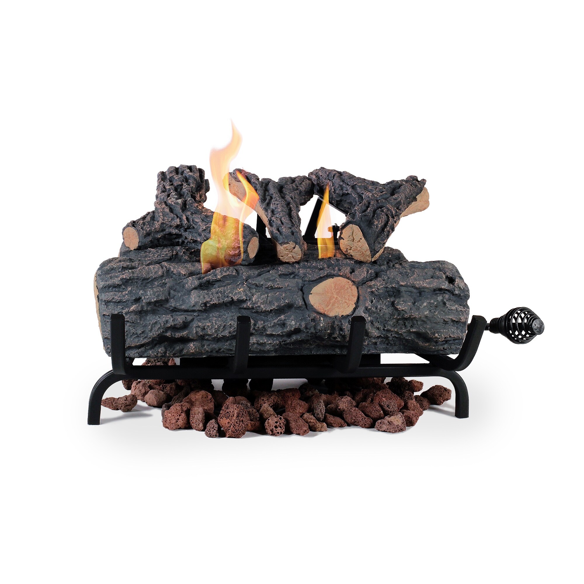 Ventless Oak Gel Fuel Fire Log Insert - 18 - On Sale - Bed Bath u0026 Beyond -  32553925