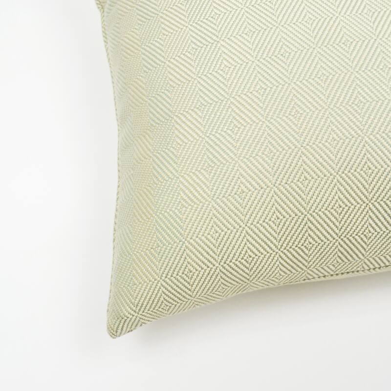 Jiti Indoor Classic Transitional Herringbone Woven Jacquard Patterned Decorative Square Throw Pillows 20 x 20
