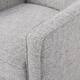 Mervynn Mid-Century Modern Button Tufted Fabric Recliner by Christopher Knight Home