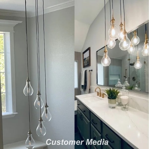 Modern bathroom chandelier lighting cheap