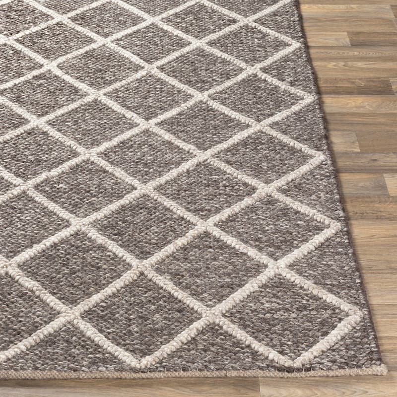 Carson Carrington Taxnas Handmade Wool Blend Nordic Area Rug