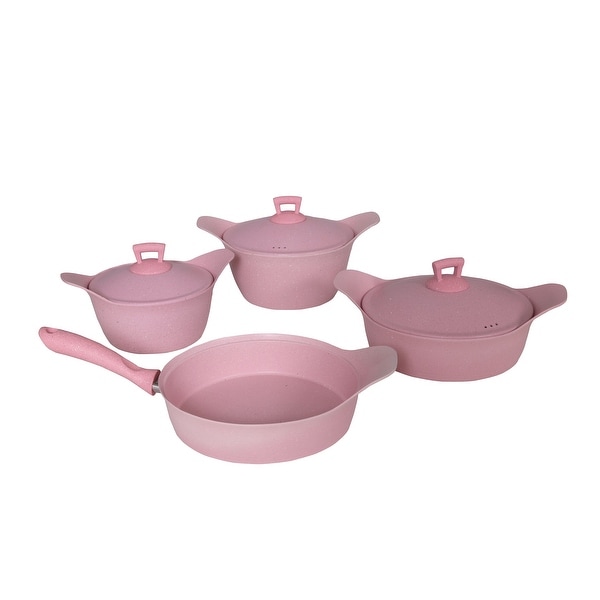 pink cookware set