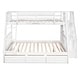 preview thumbnail 9 of 13, Merax Twin-Over-Full Bunk Bed with Drawers