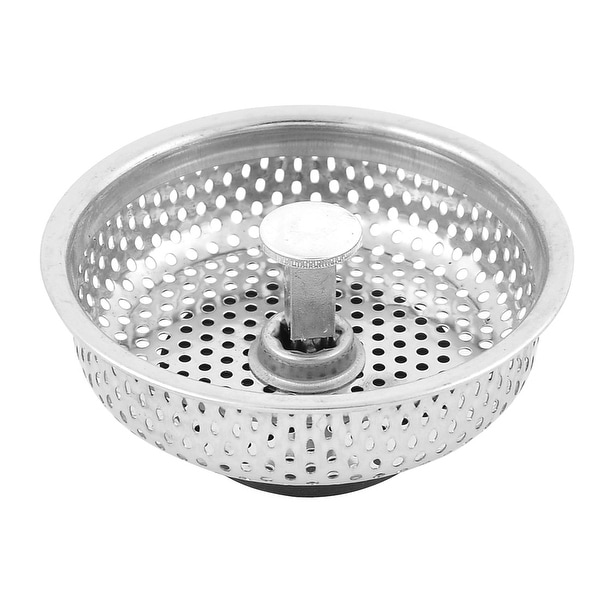 Kitchen Filter Screen Percolator Assembly Stainless Steel Drain Tube Strainer