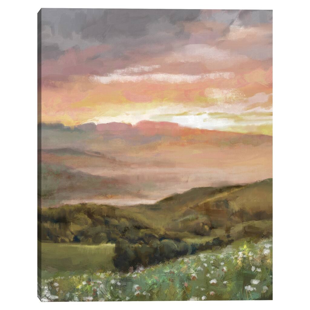 Amber Sunrise by Studio Arts Canvas Art Print