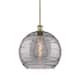 Option Antique Brass / Light Smoke Deco Swirl