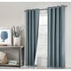 preview thumbnail 22 of 28, ThermaPlus Ventura Total Blackout Foamback Grommet Curtain Panel Pair