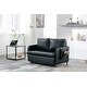 preview thumbnail 1 of 70, Velvet Loveseat Couch with Pull Out Bed Convertible Sleeper Sofa Bed