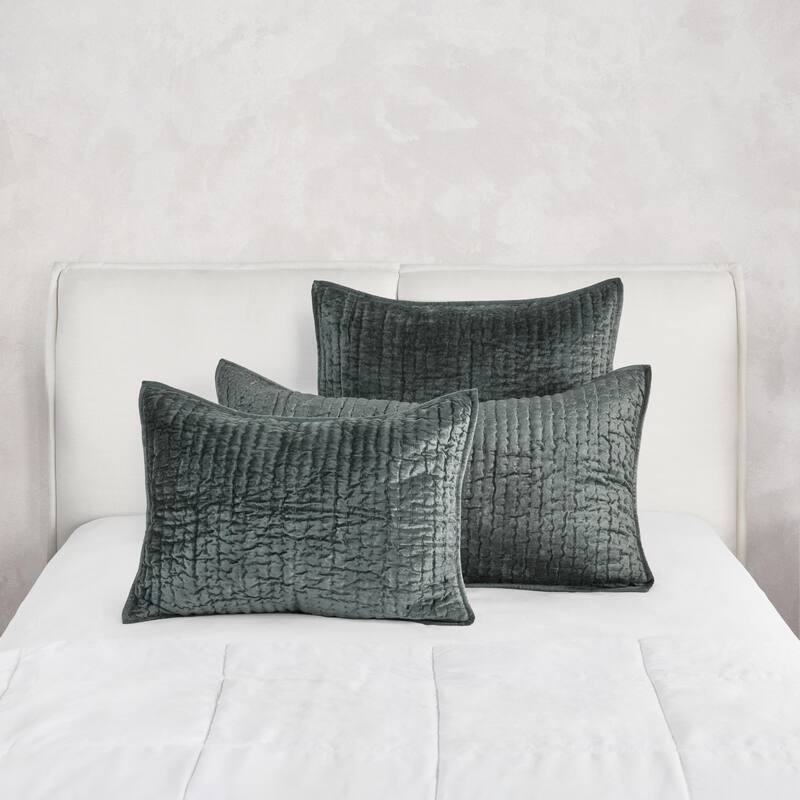 Dimitry Rayon Velvet Sham by Kosas Home