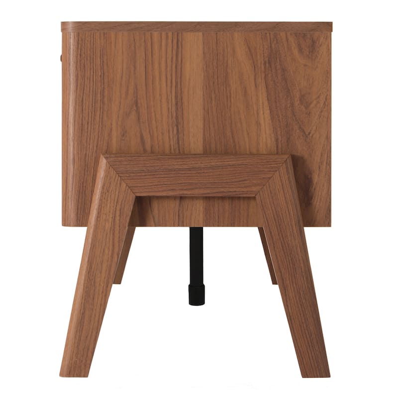 NPD Furniture Heaton 60.5 Inch Low TV Stand with Storage