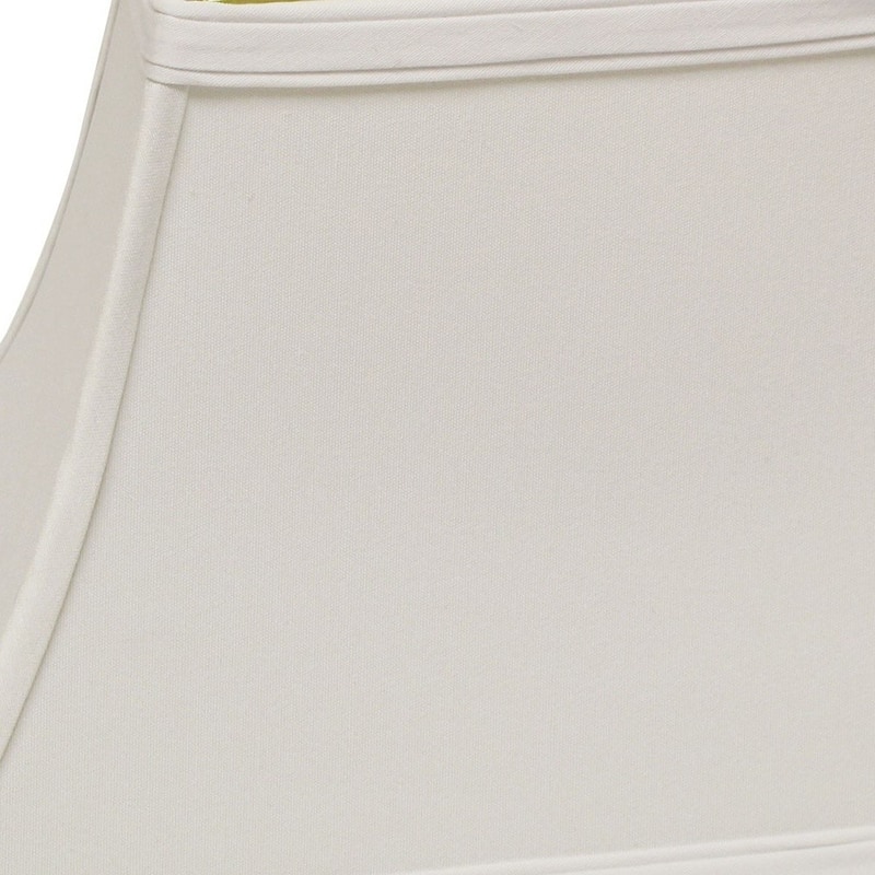 HomeRoots White No Slub Innsbruck Bell Lamp shade - 12"x8"x8"