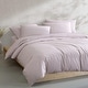 preview thumbnail 25 of 52, Calvin Klein Washed Percale Solid Cotton Duvet Cover Set