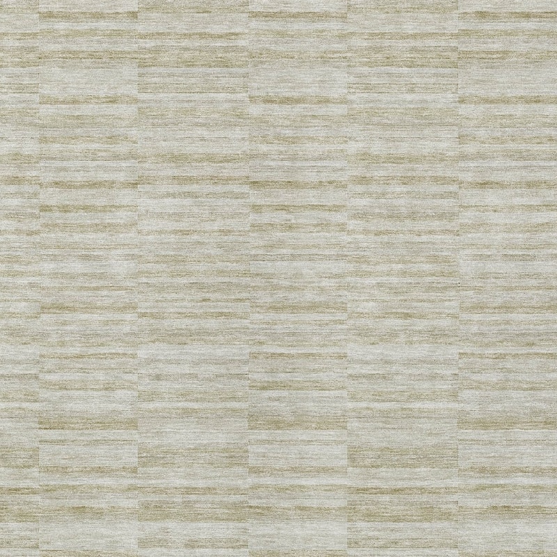 HomeRoots Striped Transitional Rectangle Outdoor Rug