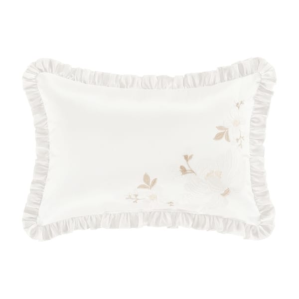 Royal Court Spring Garden Boudoir Embellished Decorative Throw Pillow